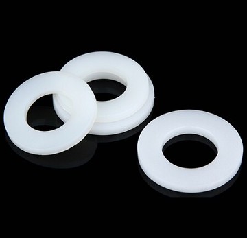 M3*8*1mm 尼龍平墊片 白色 絕緣塑料薄墊片 墊圈-100入/包(含稅)【佑齊企業 iCmore】