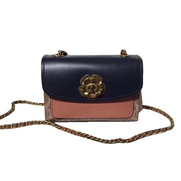 限時 滿3千賺10%點數↘ | ~雪黛屋~COACH 斜側包超小容量背帶可調整國際正版保證100%防水防刮皮革附品證購證提袋等10-15日C695871