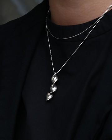 25n | ESSENTIAL-義大利麵銀墜