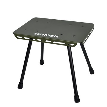 SUnnYHIKE 山客 極黑限定軍風摺疊板凳可變椅墊PRO款 30 x 20x 27cm 739g  1個  綠色