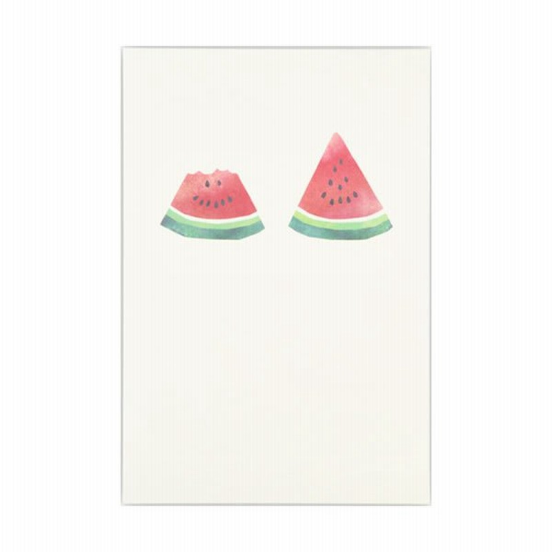 夏柄 サマーポストカード 夏じかん 三角すいか ホールマーク Scp 777 777 P 通販 Lineポイント最大0 5 Get Lineショッピング