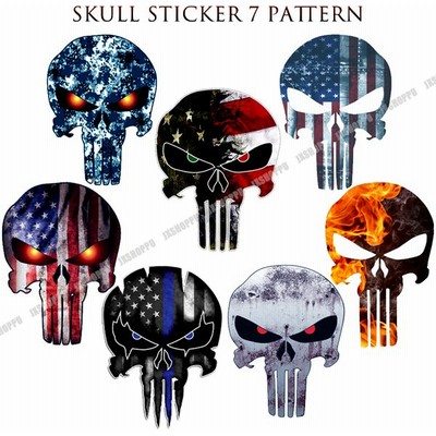 骸骨 スカル ステッカーの通販 2 857件の検索結果 Lineショッピング