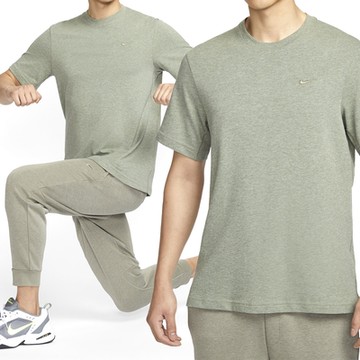 Nike Primary STMT SS 男款 綠色 運動 休閒 圓領 上衣 短袖 DV9832-320