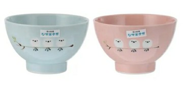 日本製 波佐見燒 長尾山雀飯碗 陶瓷碗＊夏日微風＊