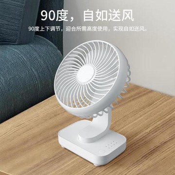 小風扇usb迷你靜音可充電風扇辦公室桌面女學生宿舍手持隨身便攜式【林之舍】