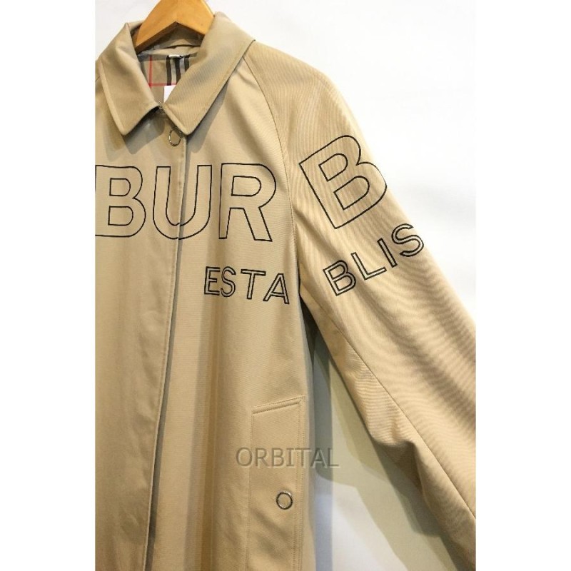 二子玉) バーバリー BURBERRY 22FW ホースフェリープリント コットンギャバジン カーコート UK4 ハニー 定価￥330,000- |  LINEブランドカタログ