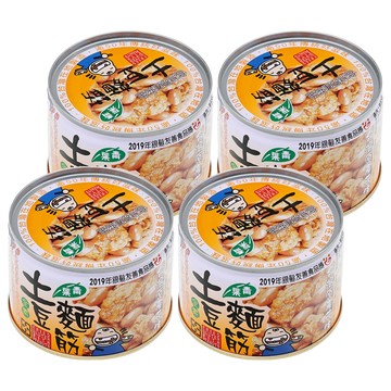 青葉 土豆麵筋 特選台灣在地原生土豆搭配超Q彈麵筋  170g  4罐