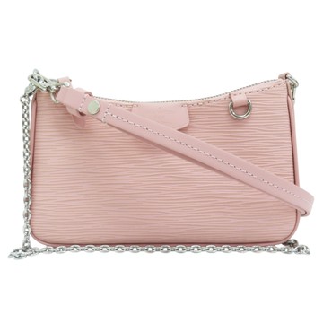 LOUIS VUITTON LV 路易威登 粉色 Epi 水波紋 Easy Pouch Strap 肩背包 【二手名牌BRAND OFF】