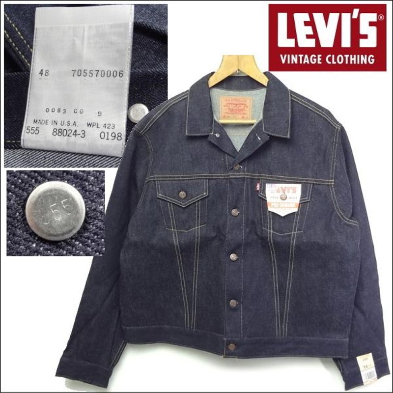 年末のプロモーション LEVI'S ジージャン リーバイス 復刻 USA THE IN