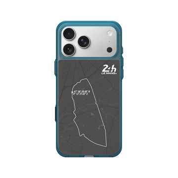 iPhone 17 Pro Max Clear (相機按鈕) 夜幕藍 - 24 Hours of Le Mans - Racetrack - White