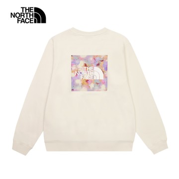 女款米白色舒適透氣長袖大學T｜8F0XQLI