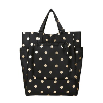 Airy托特肩背包 ECO黑金點