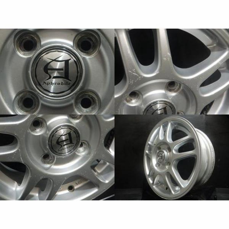 T121　145/80R13　ダンロップ　4本　2016年製　スチールホイール付 T121 145/80R13 ダンロップ 4本 2016年製 スチールホイール付
