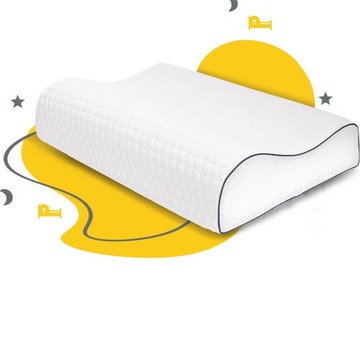 廠家批發亞馬遜速賣通ebay記憶棉慢回彈海綿枕頭慢回彈波浪高低枕