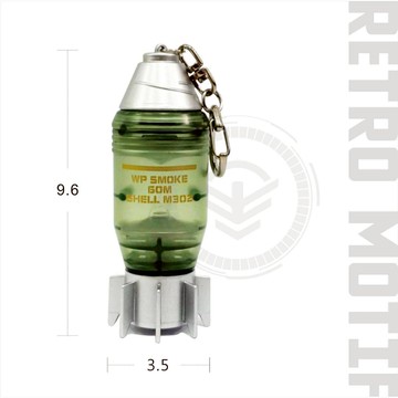 RETRO MOTIF 迫擊砲閃燈吊飾 Mortar LED Signal Light