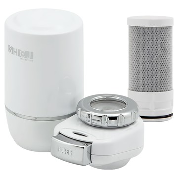 生活采家 龍頭專用 碳纖維除氯過濾器 尺寸約12*8.5*11cm  #99428  1組