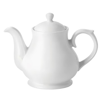 Utopia Titan典雅瓷製茶壺  450ml  1個  白色