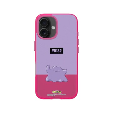 iPhone 16 Clear 粉漾桃 - 寶可夢 Pokemon - 寶可夢圖鑑-百變怪