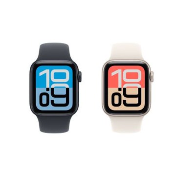 Apple Watch SE 3 2025 GPS 40mm 鋁金屬錶殼 運動錶帶 S/M智慧手錶