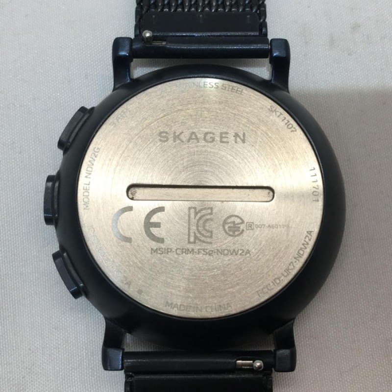 ▽▽ SKAGEN スカーゲン メンズ腕時計 ハイブリットスマートウォッチ CONNECTED NDW2G 目立った傷や汚れなし |  LINEショッピング