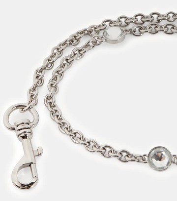 Miu Miu Chain and leather dog leash