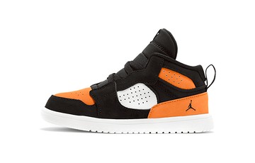 TD AIR JORDAN ACCESS BLACK/ORANGE