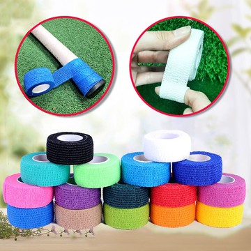 高爾夫無膠防滑手撕膠帶 自黏伸縮 手指防滑/手指膠帶/握把膠帶 (顏色隨機出貨)gf06003