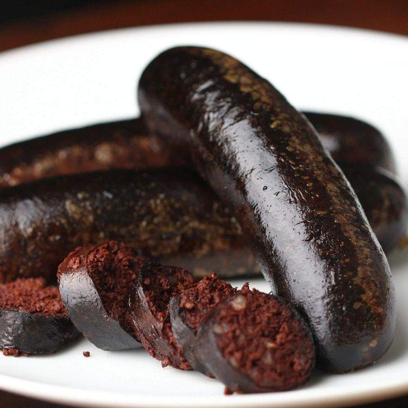 ブラッドソーセージ（ブーダンノワール）| 470g Boudin Noir (Black Pudding, Morcilla) SK