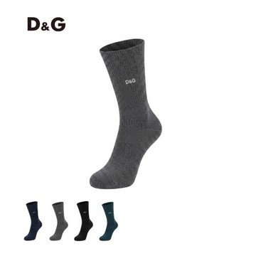 【D&G】三股合撚(一般)-灰(DC6003+DC6046 紳士襪 男襪)