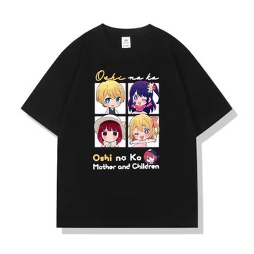 我推的孩子T恤同人有馬加奈 星野愛 露比阿庫亞動漫周邊短袖衣服