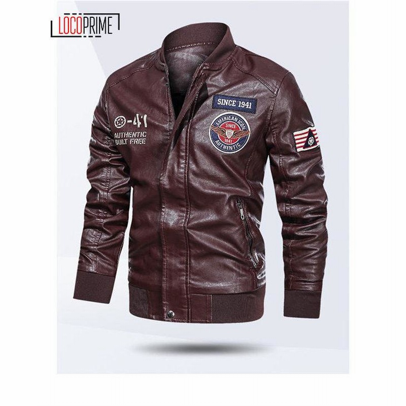 革ジャン レザージャケット メンズ 本革 皮ジャン ミリタリージャケット ビター系 お兄系 ライダース バイク スリムタイプ おしゃれ かっこいい 直販お値下 Parsonspestcontrol Com