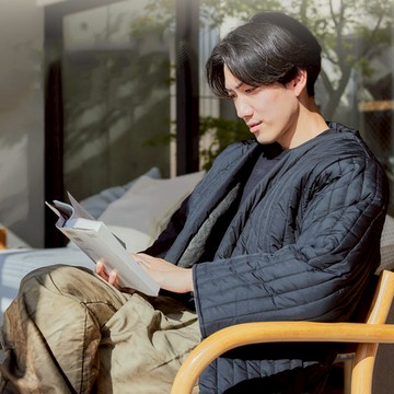 【預購】極輕暖感半纏外套 M