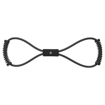 erugam 欸嚕嘎姆 八字拉繩 強  14.5 x 45 cm  黑色  1個