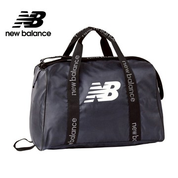 【New Balance】 NB 緹花織布小號行李袋_中性_黑色_LAB13102THN