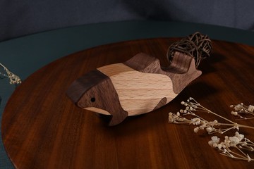 療癒系木偶 x 心癒夥伴 - 康氏矮海豚(黑白海豚)