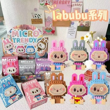 【台灣現貨、發票蝦皮代開】鑽石積木 組裝卡通公仔積木  卡通積木 兒童積木玩具 拼裝積木 微顆粒積木  小積木 微型積木