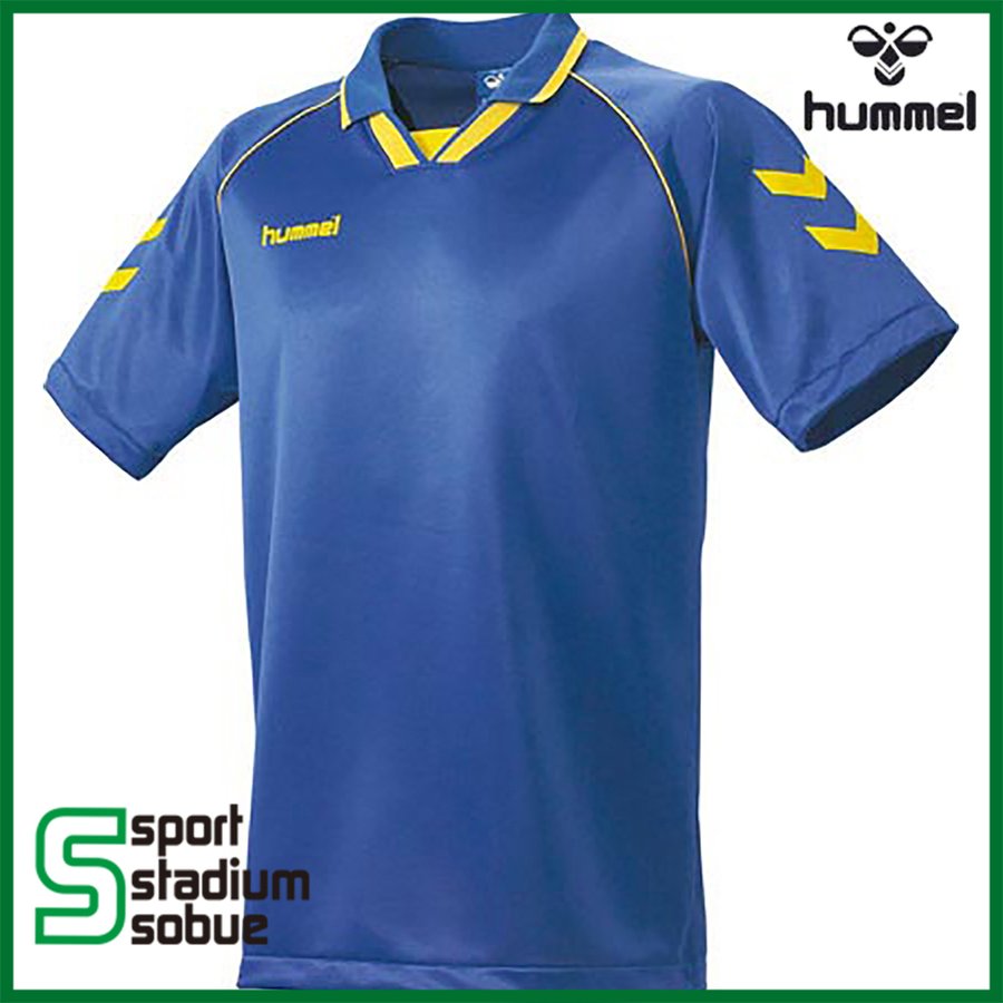 hummel（ヒュンメル）半袖ゲームシャツ ロイヤルブルー/イエロー ハンドボール HAG3006A-630S 通販  LINEポイント最大0.5%GET LINEショッピング