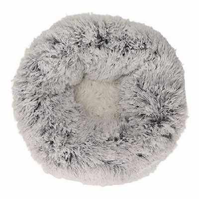 GLOGLOW Fluffy Pet Bed, Machine Washable Keep Warm Self Warming Breathable Cat Bed for Cats for Home for Rest 90cm（並行輸入品）　