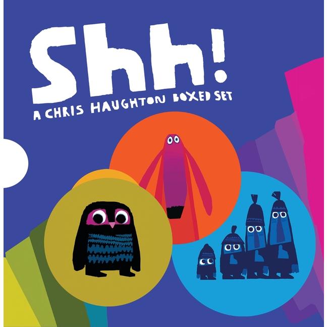 SHH! CHRIS HAUGHTON BOX SET A BIT LOST   OH NO, GEORGE!   SHH! WE HAVE A PLAN ｜洋書 絵本 クリスホートン セット