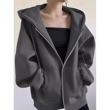 台灣出貨 版型真的很好看！ins 風衣服運動外套女生外套 長袖上衣 冬季可愛女裝 長版外套 秋冬韓版 外套女