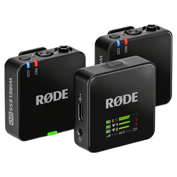 RODE 台灣公司貨 一對二微型無線麥克風 第3代  黑色  Wireless GO III