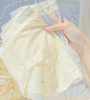 6條裝莫代爾內褲女中腰純棉襠舒適透氣包臀女士大碼三角褲頭