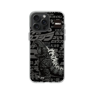 iPhone 15 Pro Max Clear 透明 - 哥吉拉 Godzilla - 哥吉拉大時代