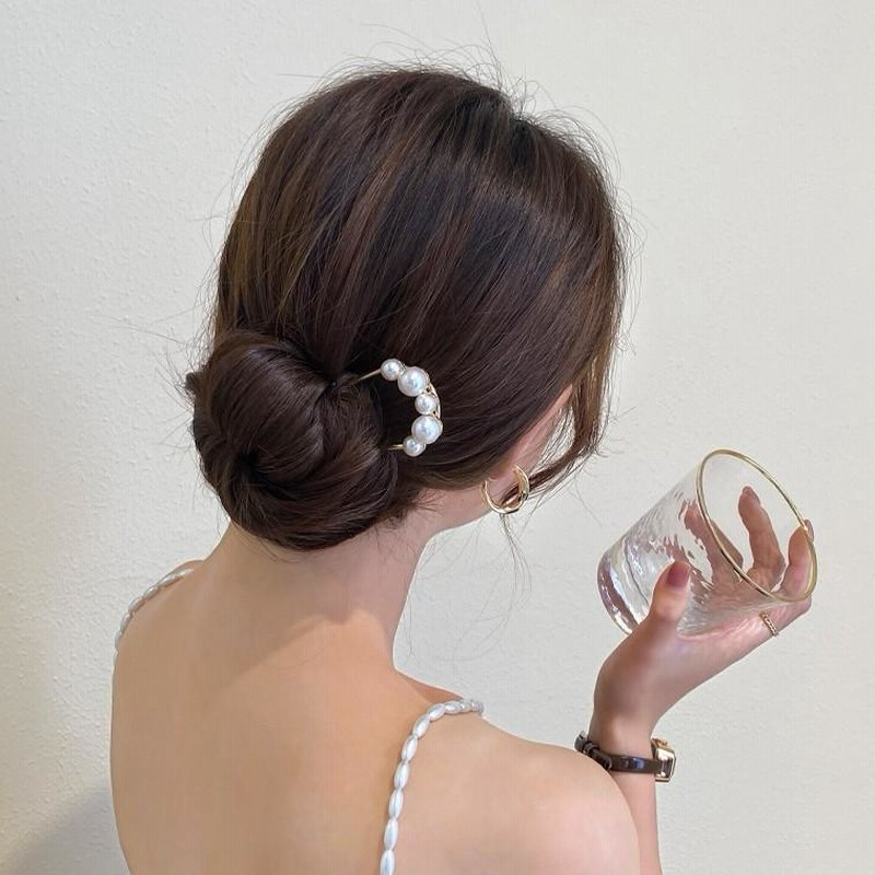 パール ヘアスティック 5玉 ヘアピン Uピン かんざし 簪 まとめ髪 韓国 和装 洋装 結婚式 着物 成人式 卒業式 通販 LINEポイント最大0.5%GET LINEショッピング ヘアピン パール 髪飾り かんざし まとめ髪 着物 浴衣 和服 結婚式