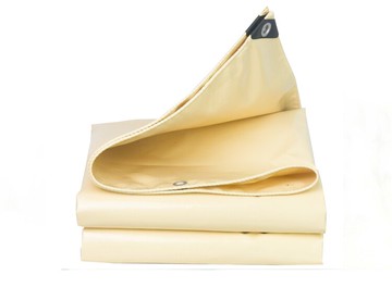 刮布油布貨車篷布防雨米黃色刀防曬加厚油布防水布雨棚布遮陽圍布 森馬先生旗艦店