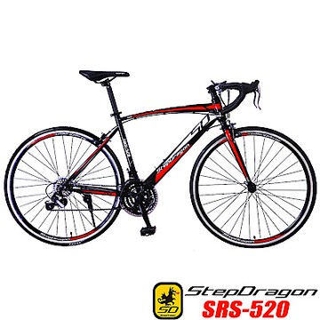 【StepDragon】SRS-520搭配SHIMANO21速高碳鋼彎把公路車