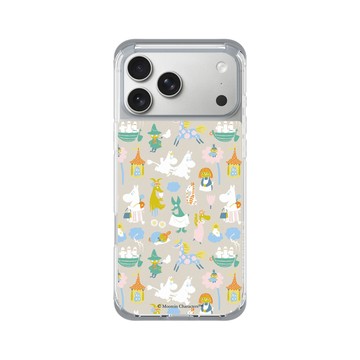 iPhone 17 Pro Max ClearX (MagSafe 兼容) 霜透灰 - Moomin - Moomin 村莊大小事
