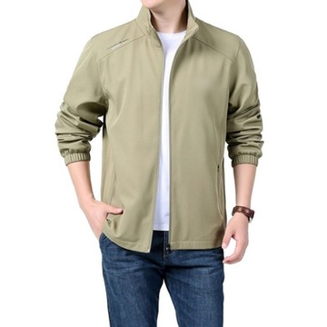 [巴黎精品] 工裝外套休閒夾克-翻領簡約耐磨百搭男夾克5色a1fa35