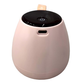 mini充電式液晶顯示除毛球機  甜心粉  7.6x7.6x7.8cm  G5241-2