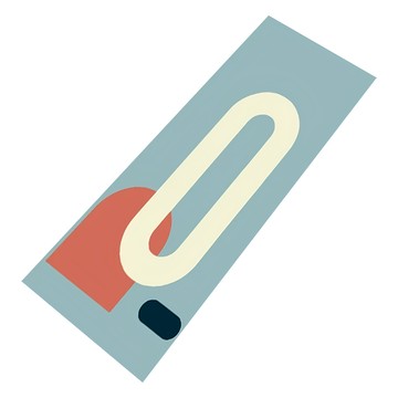 Arbor Home 喬木居家 硅藻泥廚房地墊  120 x 45cm  幾何07 藍色